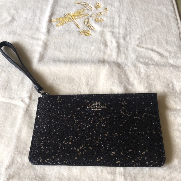 Coach Star Glitter Wristlet New w/tag - Picture 4 of 8